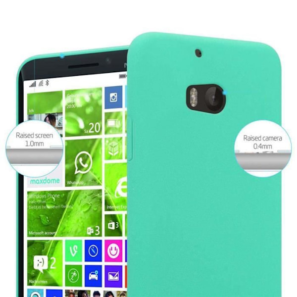 Fodral - CADORABO - Nokia Lumia 929 / 930 - Stötskydd - Frostad design - Färg Frosty Green Frostig grön