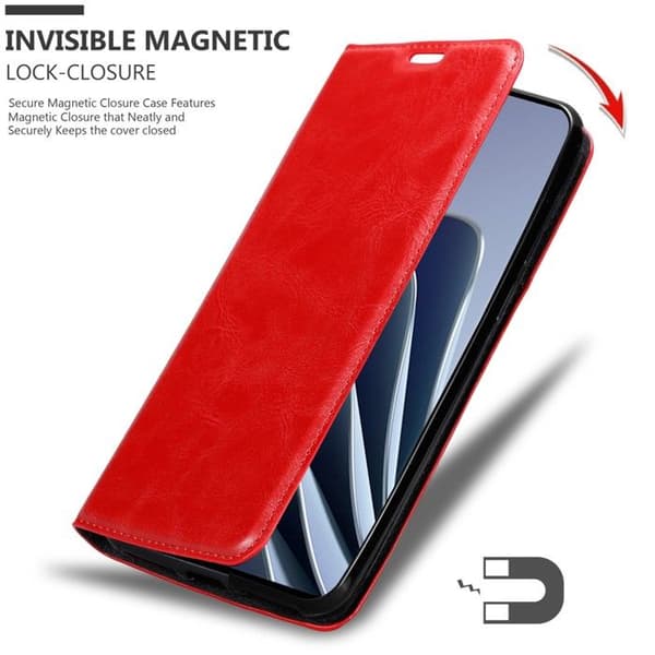 Fodral för OnePlus 10 PRO 5G Skal i ÄPPLE RÖD Röd