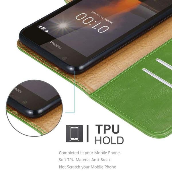 Skyddsfodral för Nokia 1 2018 i GRÖN PRÈ Skydd Grön