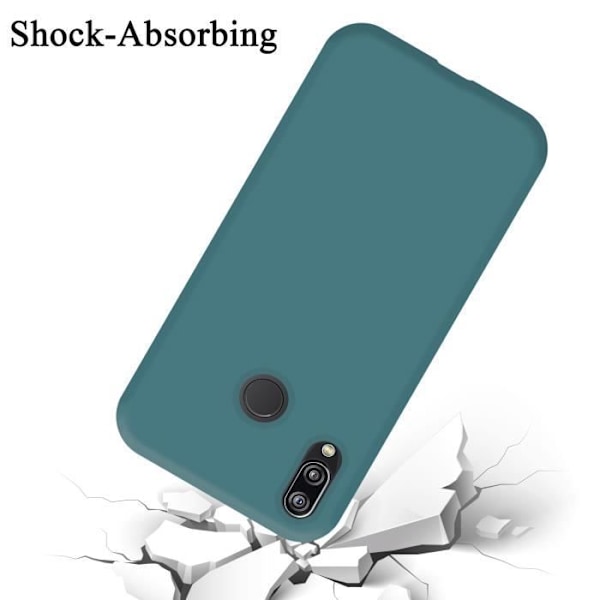 Coque - CADORABO - Huawei P20 LITE 2018 / NOVA 3E - Silikon TPU - Ljusgrön - Stötskydd Ljusgrön