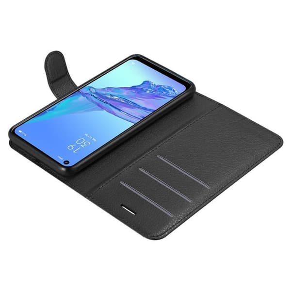 Fodral för Oppo A53 i JET BLACK Svart