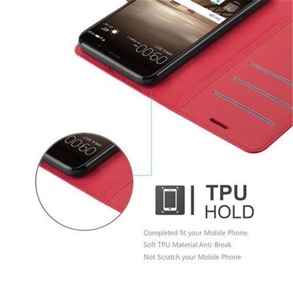 Etui för Huawei MATE 9 i KIRSCHRÖD Röd