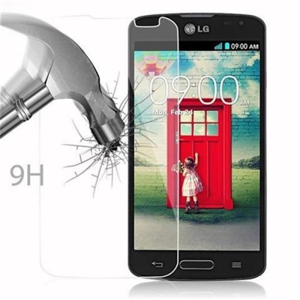 Cadorabo härdat glas LG F70 skärmskydd härdat skydd för display CLEAR