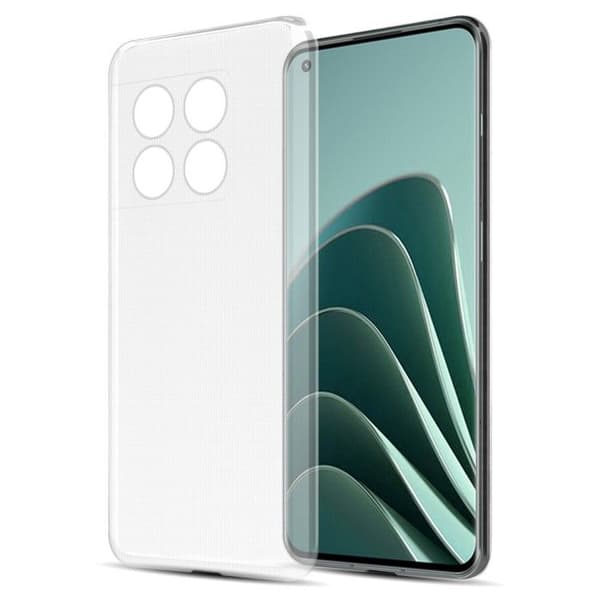 Stötsäkert silikonskal för OnePlus 10 Pro 5G Vit