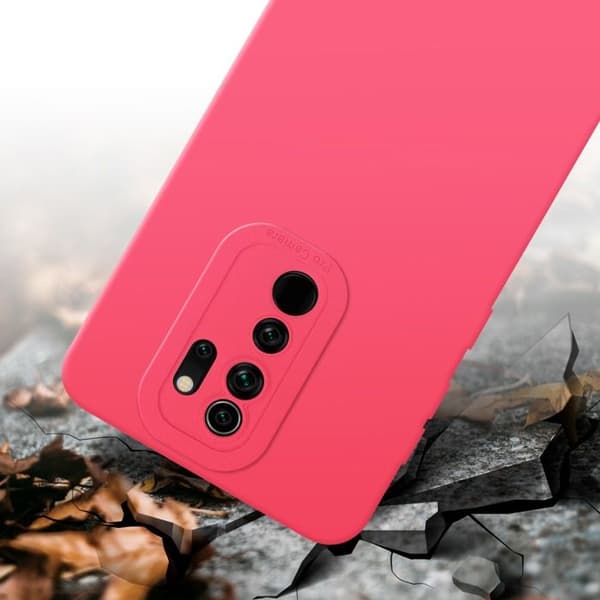 Skyddsfodral för Xiaomi RedMi NOTE 8 PRO i FLUID RÖD Stötsäker Skyddsfodral Röd