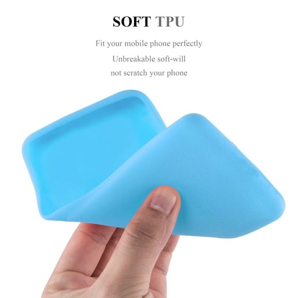 Coque för Oppo FIND X5 PRO Etui i CANDY BLÅ Housse Case Cover Skydd Silikon TPU Case Blå