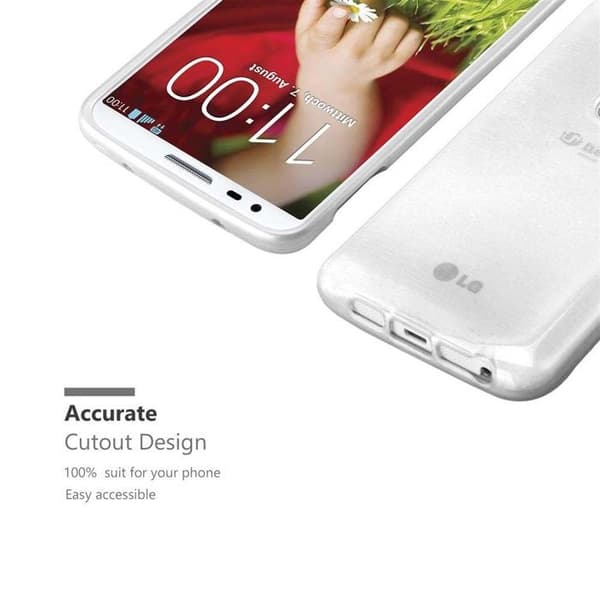 Skal för LG G2 MINI SILVER Stötabsorberande skydd Grå