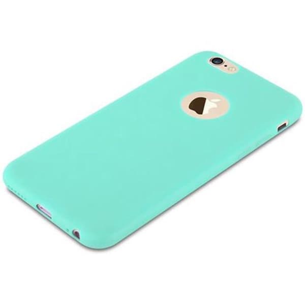 Skal för iPhone 6 / 6S CANDY BLÅ Stötsäker Silikon Blå
