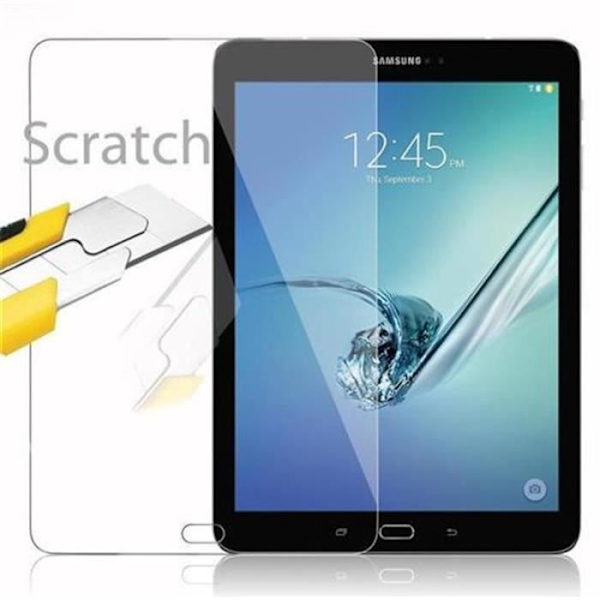Cadorabo skärmskydd för Samsung Galaxy Tab S2 (9,7 tum) 0,3 mm rundade hörn härdat glas HÖG TRANSPARENS