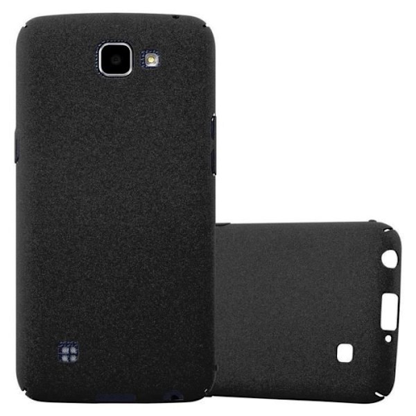 Coque - CADORABO - LG K4 2016 - Hård Skydd - Matt Design - Färg Svart Svart