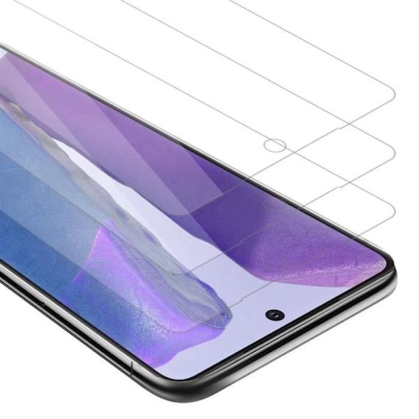Cadorabo 3x Skyddsglas för Samsung Galaxy S20 PLUS i Härdat glas