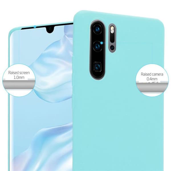Skyddsfodral för Huawei P30 PRO CANDY BLÅ Stötabsorberande Silikon Blå