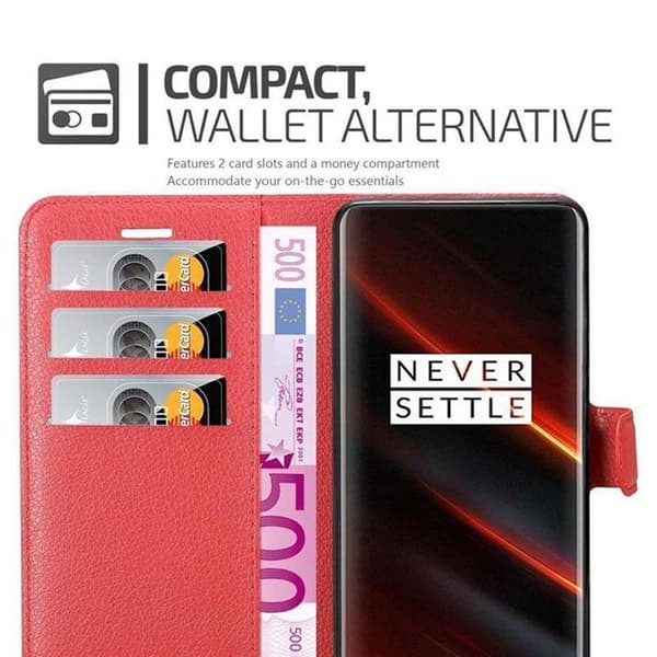 Etui för OnePlus 7T PRO i KIRSCHRÖD Röd