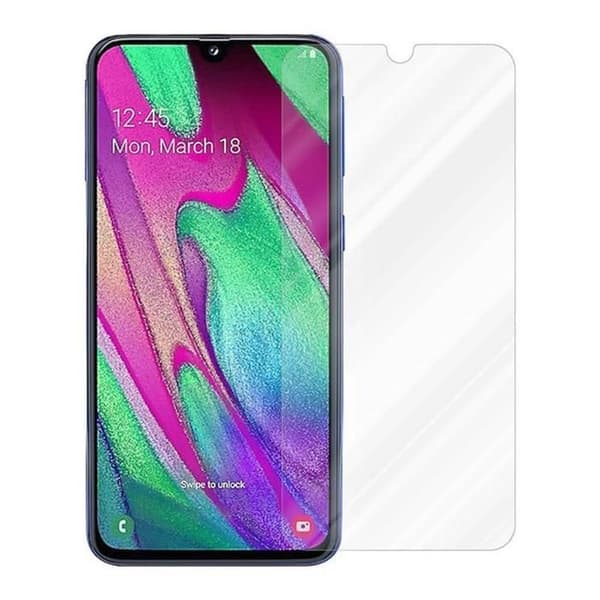 Härdat skärmskydd för Samsung Galaxy A10e / A20e Vit
