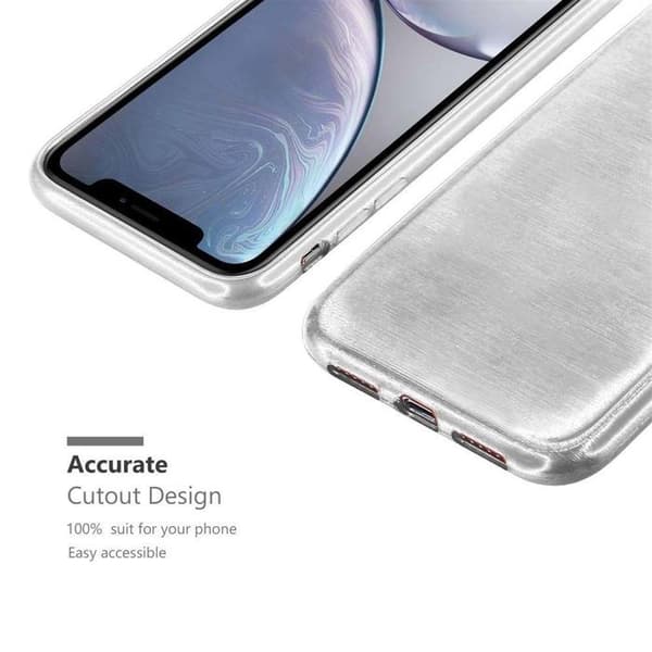 iPhone XR SILVER Skal Stötskydd Grå