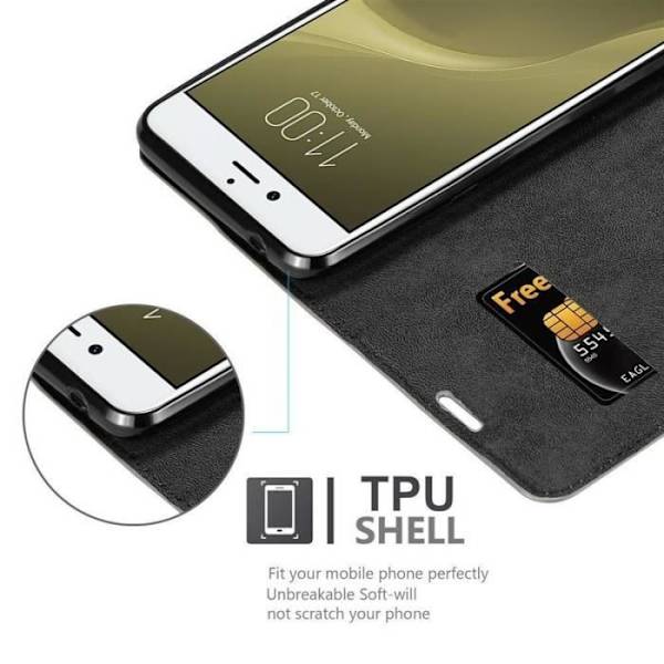 Cadorabo Fodral till ZTE Nubia Z11 i KAFFEBRUNT