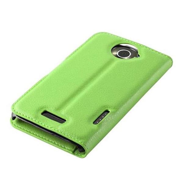 Etui för HTC ONE X / X+ i PAPAGEJGRÖN Grön
