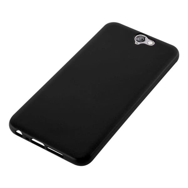 Skyddsfodral för HTC ONE A9 Skyddsfodral i MATTSVART METALLIC Design Svart