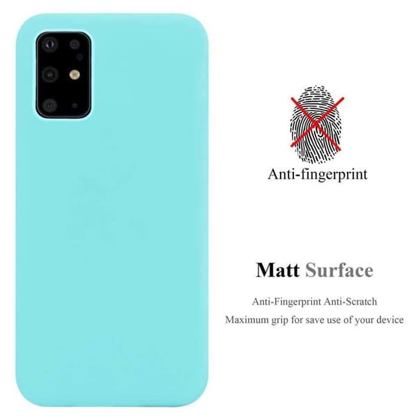 Skyddsfodral för Samsung Galaxy S20 PLUS CANDY BLÅ Stötabsorberande Silikon Blå