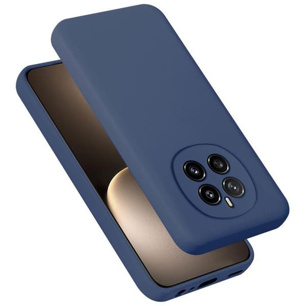 Skyddande skal för Honor Magic 7 Stötsäker i LIQUID BLUE Blå