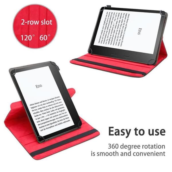 Fodral för Kindle Oasis 2017 (9:e gen.) Etui i BRUN 360 graders skydd brun