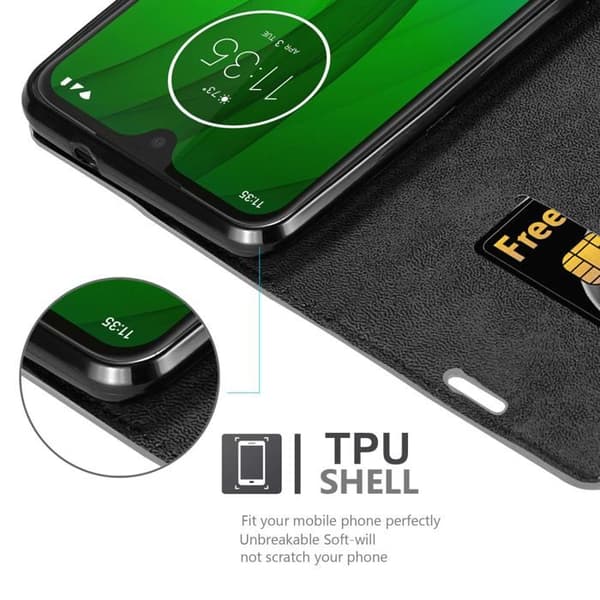 Fodral för Motorola MOTO G7 / G7 PLUS Skal i TITAN GRÅ Grå