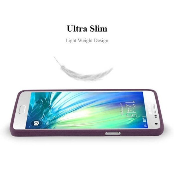 Cadorabo Fodral till Samsung Galaxy A5 2015 i FROST BORDEAUX LILA