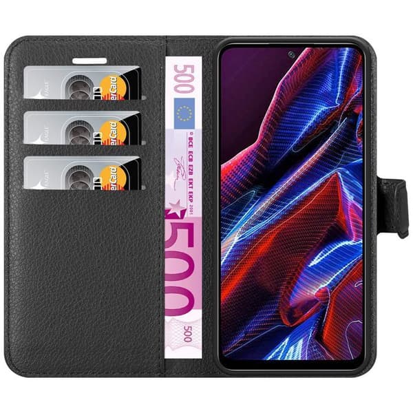 Etui för Xiaomi Poco X5 i JETSVART Svart
