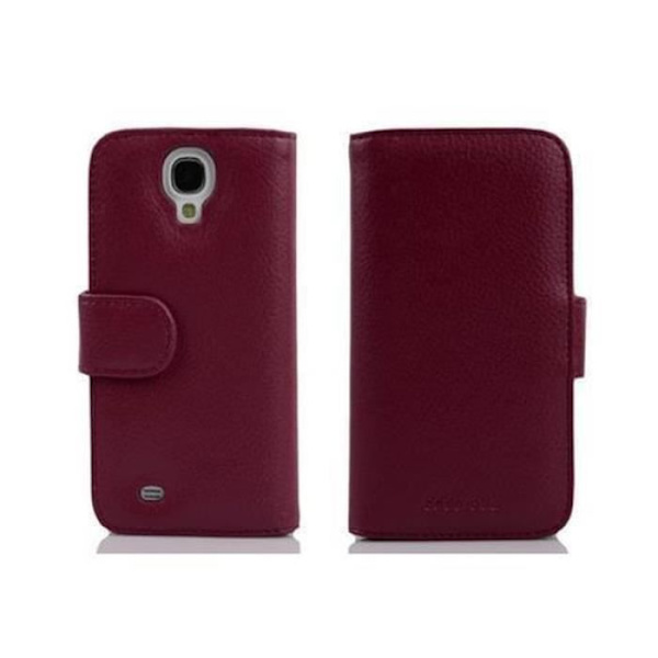 Fodral till Galaxy S4 MINI - CADORABO - Lila - Imiterat läder - 360° flik - Integrerat skydd Lila
