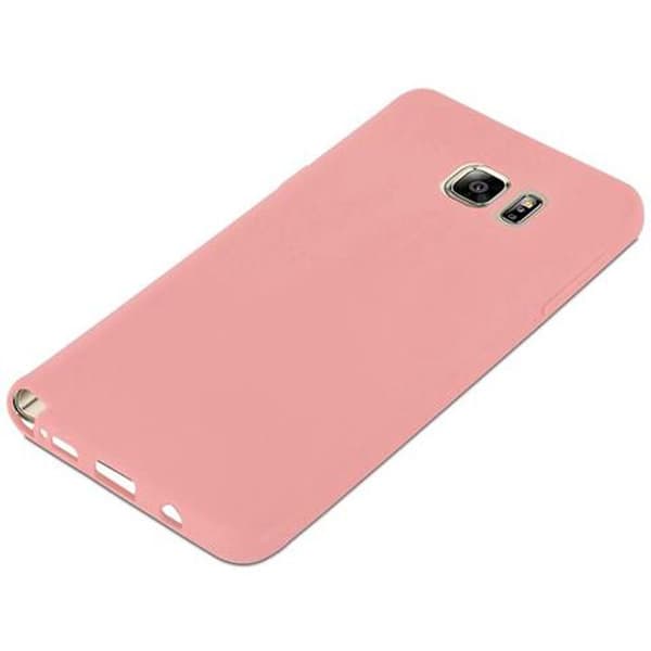 Skyddsfodral för Samsung Galaxy NOTE 5 CANDY ROSE VIF Stötsäker Silikon Ros