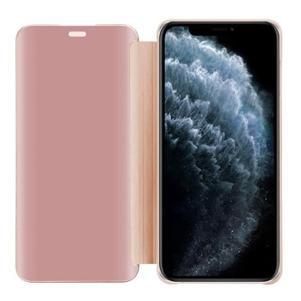 Cadorabo Fodral för Apple iPhone 11 PRO i KUNZIT ROSE Clear View Cover Spegelskydd 360 graders skydd KUNZIT ROSE