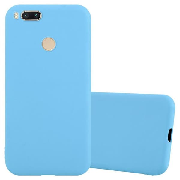 Skyddsfodral för Xiaomi Mi A1 / Mi 5X CANDY BLÅ Stötsäker Silikon Blå