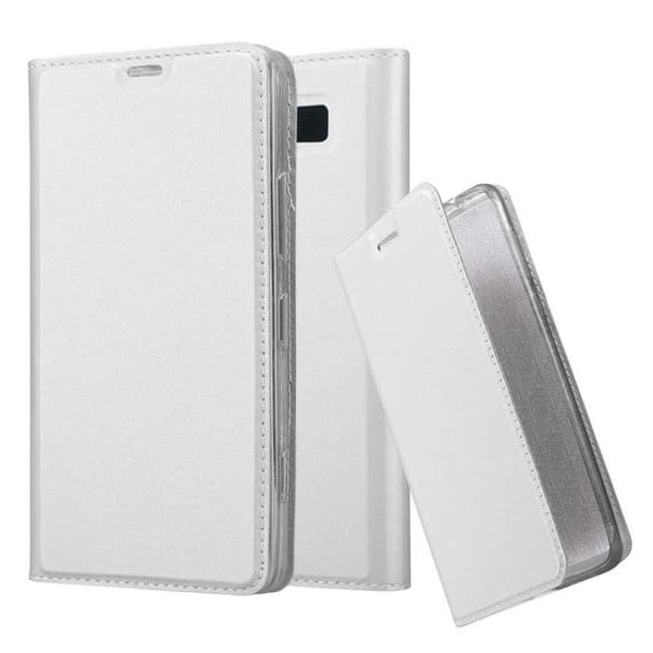 Flip-fodral för Nokia Lumia 950 Klassisk Silver Plånbok Stötsäker Grå