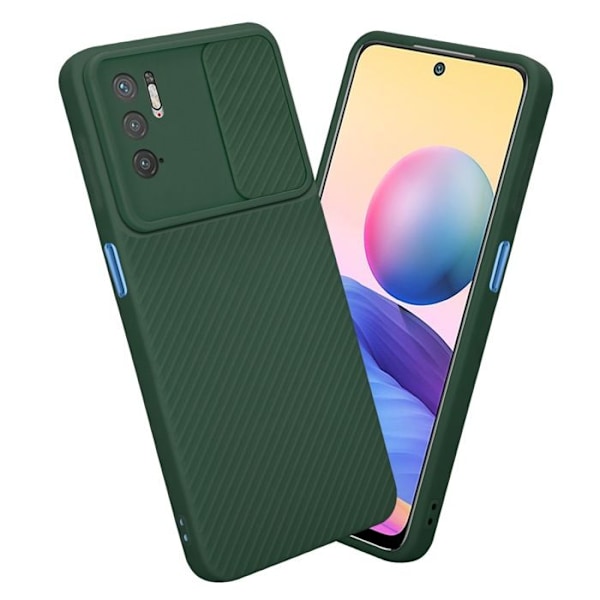 Hus till Xiaomi RedMi NOTE 10 5G / POCO M3 PRO 5G Skal i Godisgrön Fodral Skyddsskal i TPU-silikon och skydd för enhet Grön
