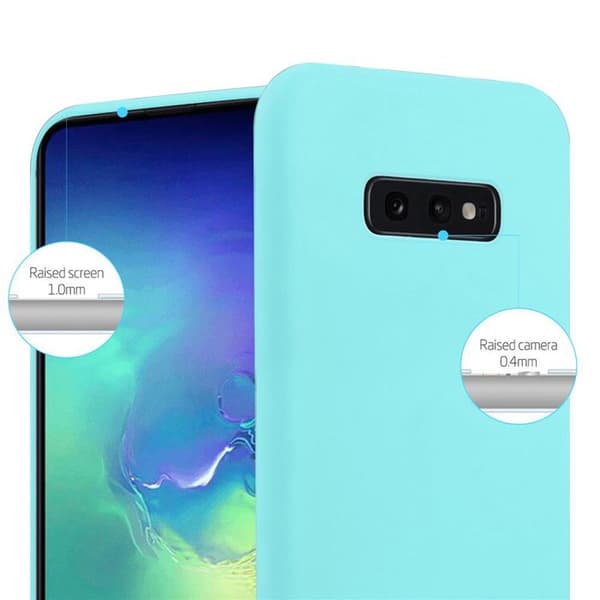 Skyddsfodral för Samsung Galaxy S10e CANDY BLÅ Stötsäker Silikon Blå