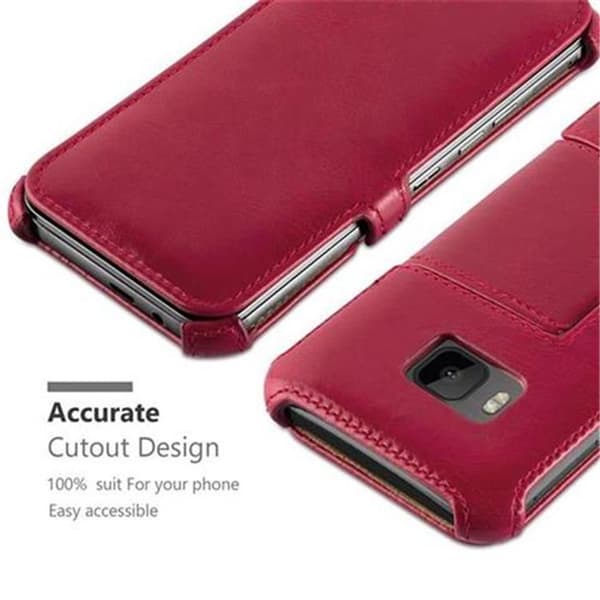 Flipfodral för HTC ONE M9 Fodral i PASSION RÖD Skydd Röd
