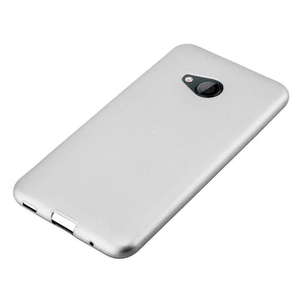 Skyddsfodral för HTC U PLAY Skyddsfodral i MATTSILVER Metallic Design Grå