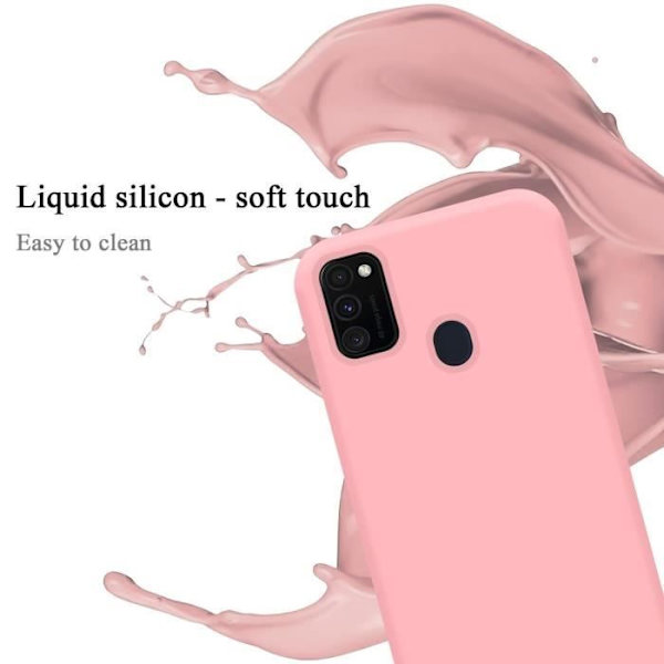 Coque - CADORABO - Galaxy M21 / M30s - Silikon TPU - Stötskydd - Tunn och lätt design Rosa