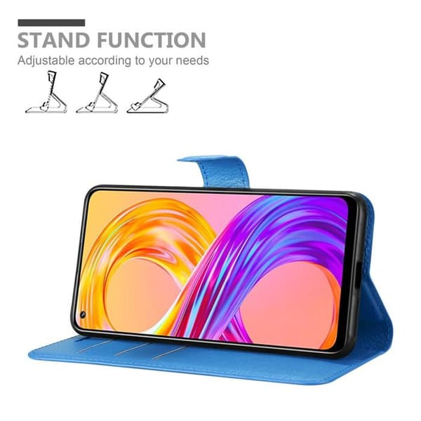 Fodral för Realme 8 4G / 8 PRO i PASTELLBLÅ Blå