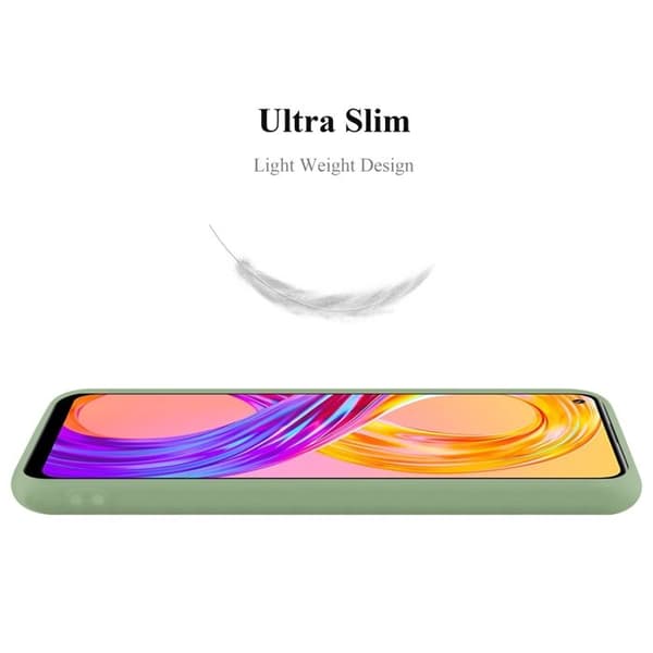 Skal för Realme 8 4G / 8 PRO CANDY GRÖN PASTELL Stötsäker Silikon Grön