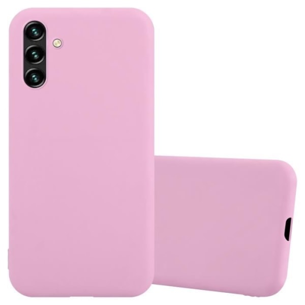 Fodral till Samsung Galaxy A13 5G i CANDY BRIGHT PINK Cadorabo Cover Protection Silikon TPU-fodral