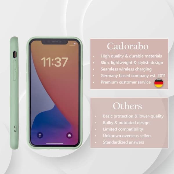 Skal för iPhone 11 PRO Stötabsorberande i LIQUID LIGHT GREEN Grön