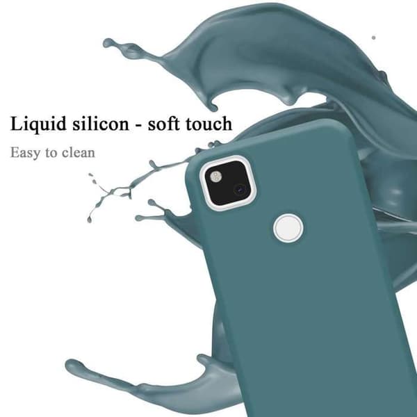 Skyddsskal för Google PIXEL 4A 5G Stötabsorberande i LIQUID GREEN Grön