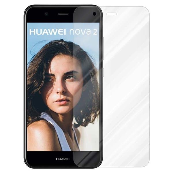 Härdat skärmskydd för Huawei NOVA 2 Vit