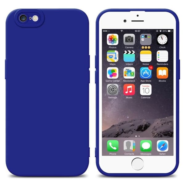 Skyddsfodral för iPhone 6 / 6S i FLUID BLÅ Stötsäker Blå