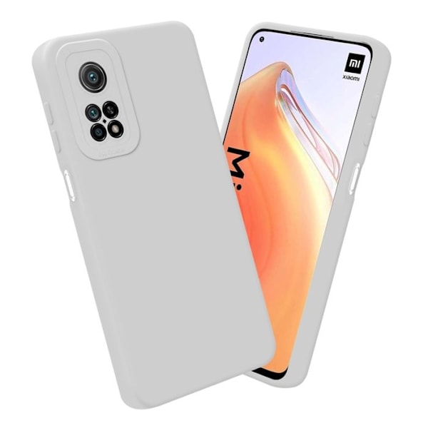 Coque för Xiaomi Mi 10T / Mi 10T PRO i FLUID VIT Fodral Etui Case Cover i flexibelt TPU-silikonskydd Vit