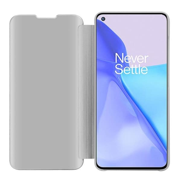 Skyddsfodral för OnePlus 9 i AGAT SILVER med spegel Grå