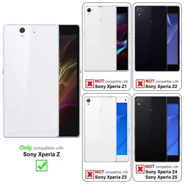 Fodral för Sony Xperia Z i VIT ALABASTER Vit