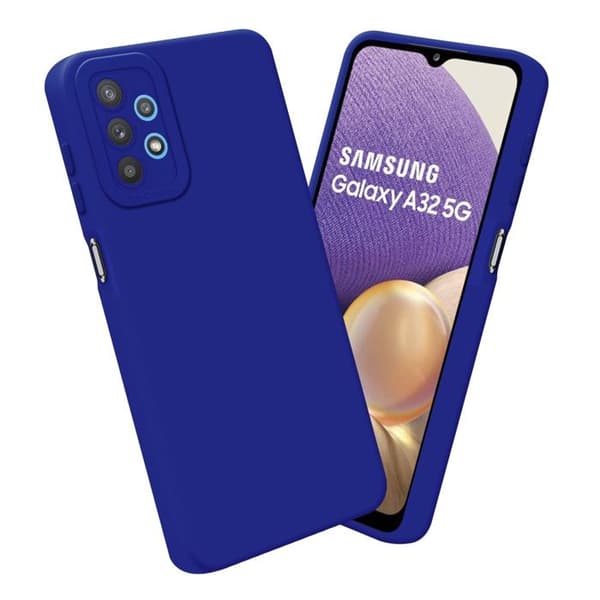 Skyddsfodral för Samsung Galaxy A32 5G i FLUID BLÅ Stötsäker Blå