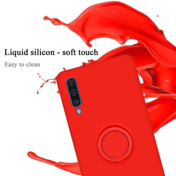 Skyddsfodral för Samsung Galaxy A50 4G / A50s / A30s i LIQUID RED Stötskydd Röd